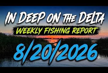 Embedded thumbnail for Aug 22, 2026 - California Delta Fishing Update #6506